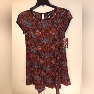 NWT Trixxi Fest of Luck Dress Geometric Design | Size Small